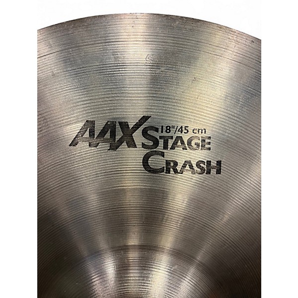 Used SABIAN 18in AAX Stage Crash Cymbal