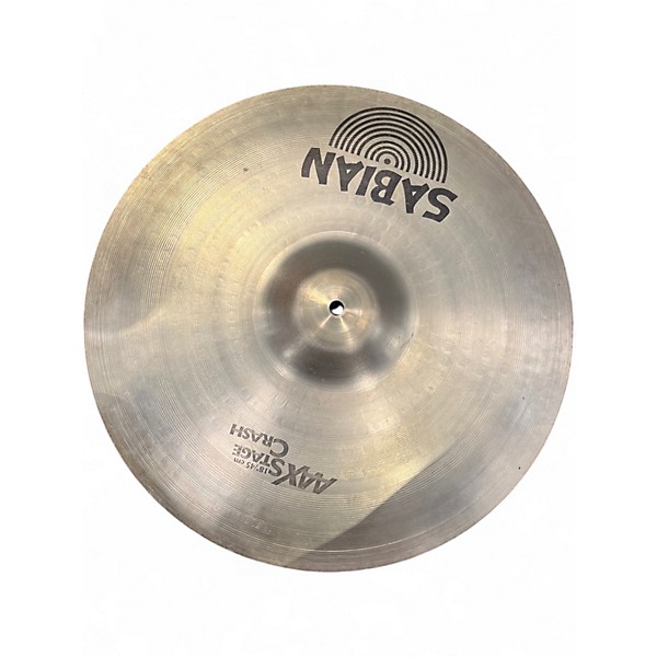 Used SABIAN 18in AAX Stage Crash Cymbal