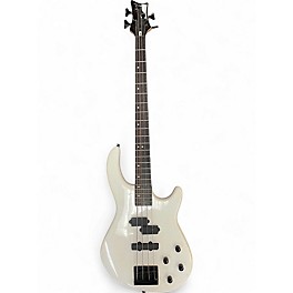 Used Dean E10APJ White Electric Bass Guitar