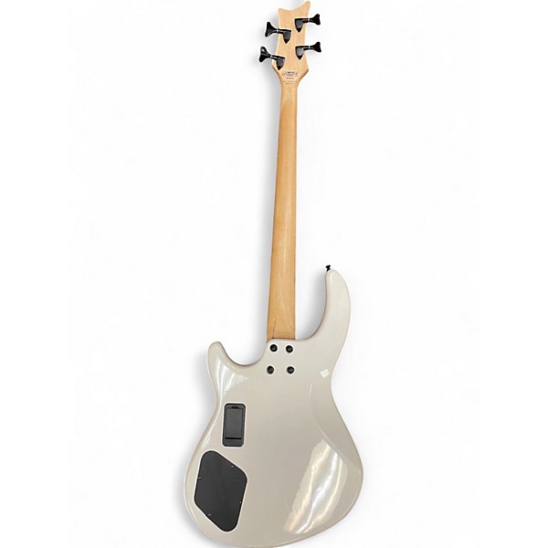 Used Dean E10APJ White Electric Bass Guitar