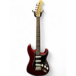 Used Squier Affinity Stratocaster Candy Apple Red Solid Body Electric Guitar