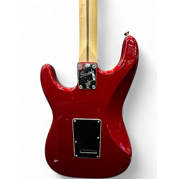 Used Squier Affinity Stratocaster Candy Apple Red Solid Body Electric Guitar