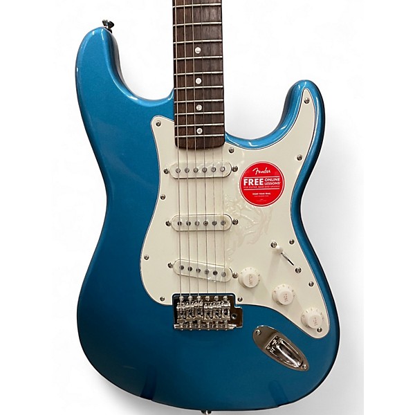 Used Squier Classic Vibe 1960S Stratocaster Lake Placid Blue Solid Body Electric Guitar
