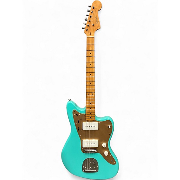 Used Squier 40TH ANNIVERSARY JAZZMASTER SATIN SEAFOAM GREEN Solid Body Electric Guitar