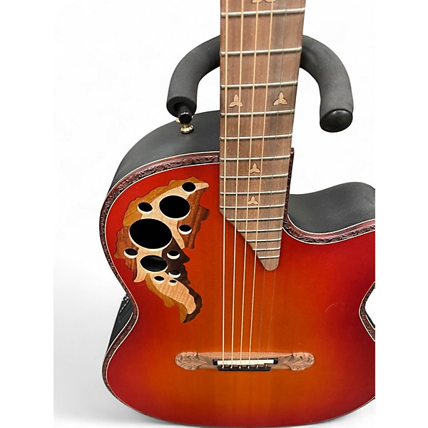 Vintage 1995 Adamis Adamis II GT 2081 GT 2 Tone Sunburst Acoustic Electric Guitar