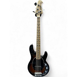 Used Ernie Ball Music Man StraySS4VSBM1 2 Tone Sunburst Electric Bass Guitar