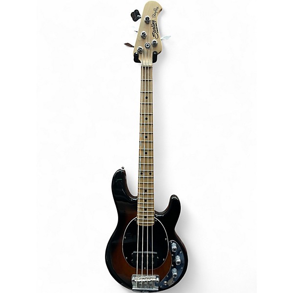 Used Ernie Ball Music Man StraySS4VSBM1 2 Tone Sunburst Electric Bass Guitar