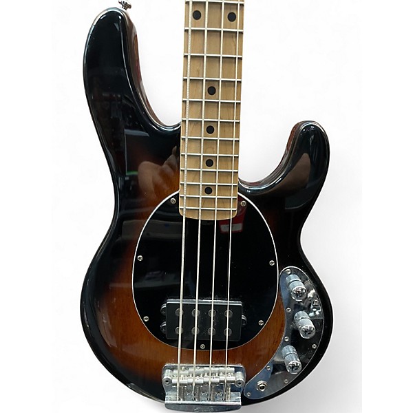 Used Ernie Ball Music Man StraySS4VSBM1 2 Tone Sunburst Electric Bass Guitar