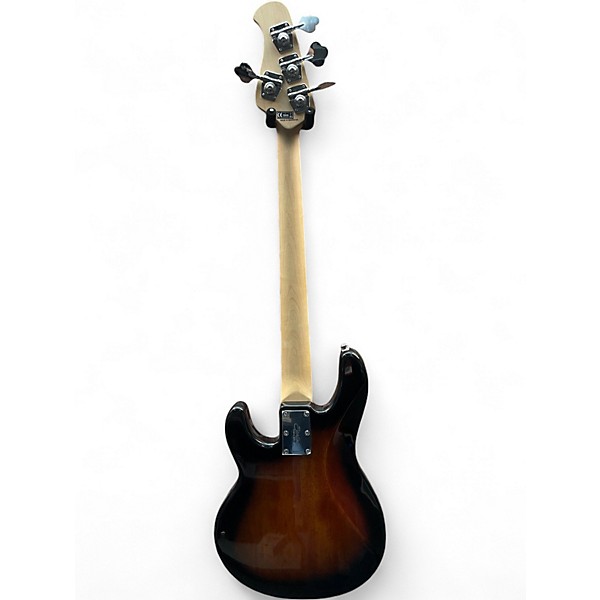 Used Ernie Ball Music Man StraySS4VSBM1 2 Tone Sunburst Electric Bass Guitar