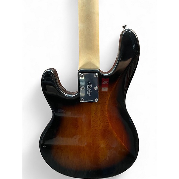 Used Ernie Ball Music Man StraySS4VSBM1 2 Tone Sunburst Electric Bass Guitar