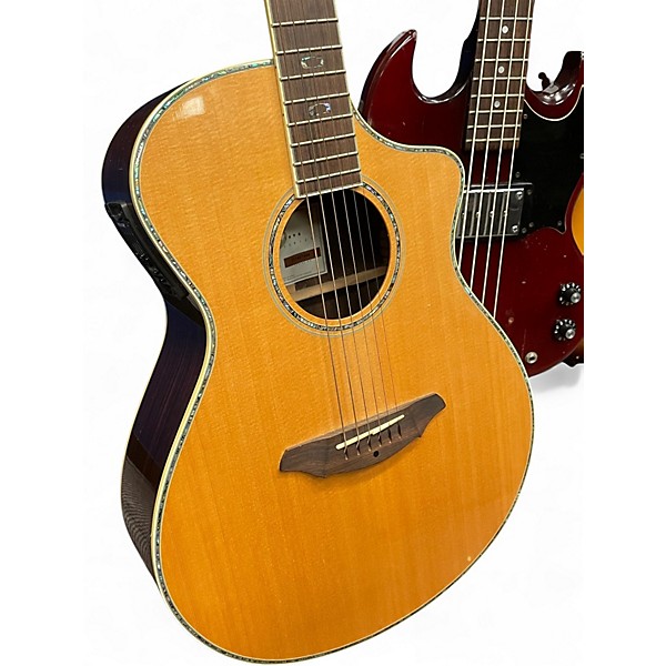 Used Breedlove Atlas Series AC25/R Plus Natural Acoustic Electric Guitar