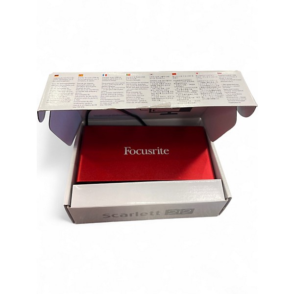 Used Focusrite Scarlett 2i2 Gen 3 Audio Interface