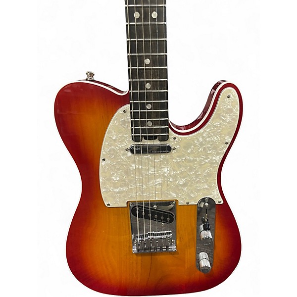 Used 2017 Fender American Elite Telecaster 2 Color Sunburst Solid Body Electric Guitar