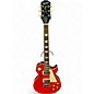 Used 2025 Epiphone Les Paul Standard Electric Guitar Cardinal Red Solid Body Electric Guitar