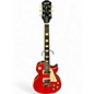 Used 2025 Epiphone Les Paul Standard Electric Guitar Cardinal Red Solid Body Electric Guitar