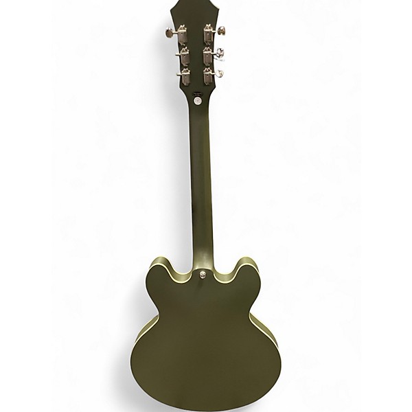 Used Epiphone CASINO WORN OLIVE GREEN Hollow Body Electric Guitar
