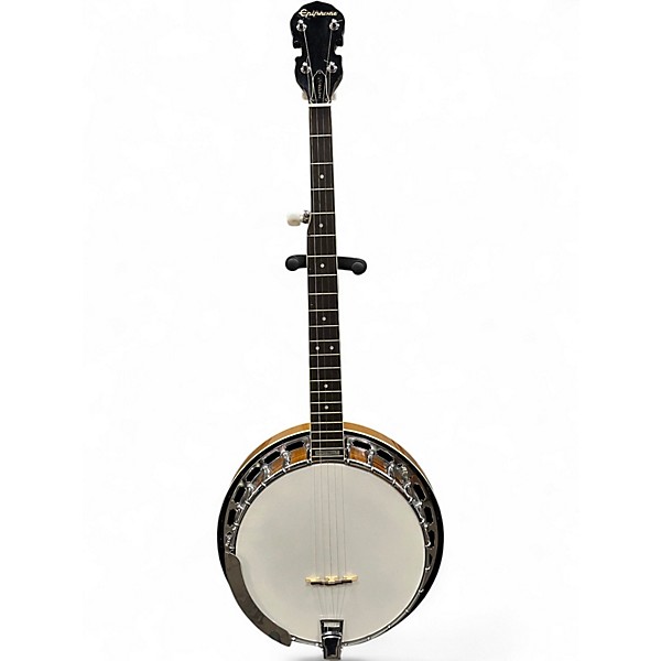 Used Epiphone MASTERBUILT Natural Banjo