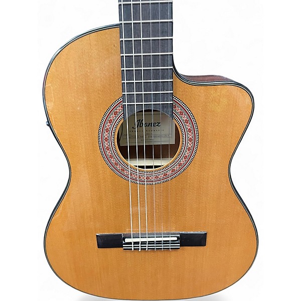 Used Ibanez GA5TCE 3Q 3/4 SIZE Amber Classical Acoustic Electric Guitar