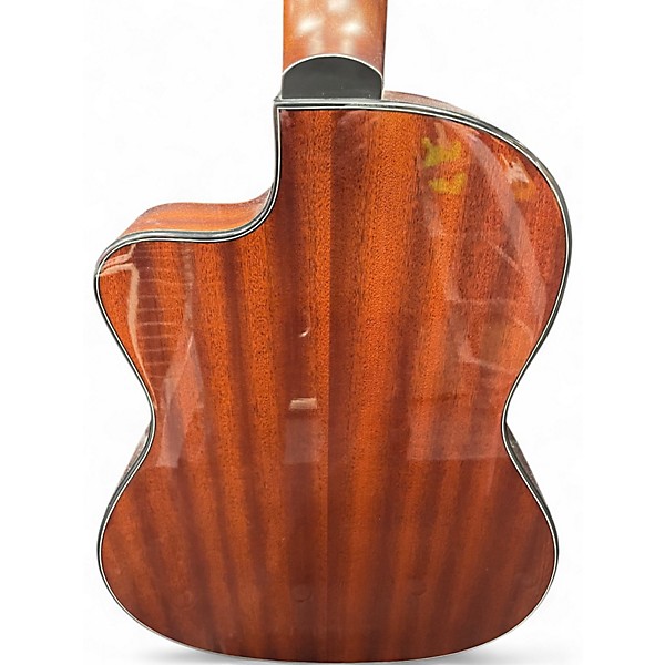 Used Ibanez GA5TCE 3Q 3/4 SIZE Amber Classical Acoustic Electric Guitar