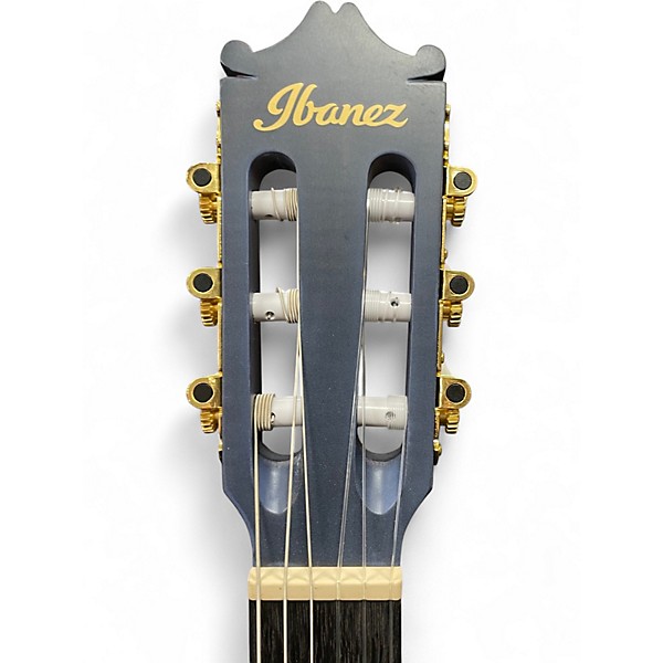 Used Ibanez GA5FMTCE-OB open pore blueberry Classical Acoustic Electric Guitar