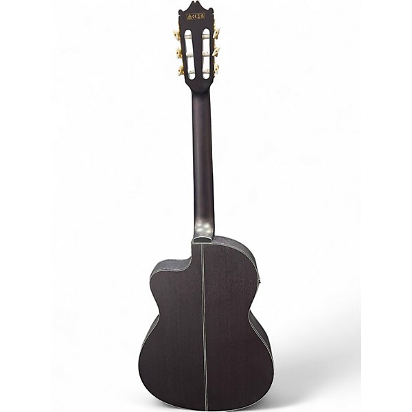 Used Ibanez GA5FMTCE-OB open pore blueberry Classical Acoustic Electric Guitar