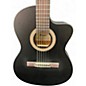 Used Ibanez GA5MHTCE-WK black Classical Acoustic Electric Guitar