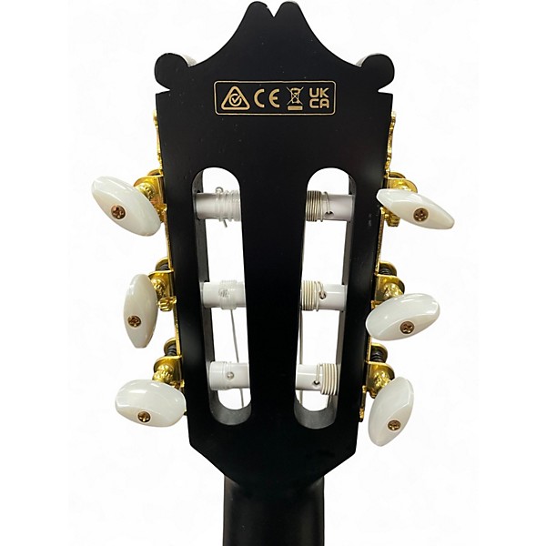 Used Ibanez GA5MHTCE-WK black Classical Acoustic Electric Guitar