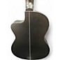 Used Ibanez GA5MHTCE-WK black Classical Acoustic Electric Guitar