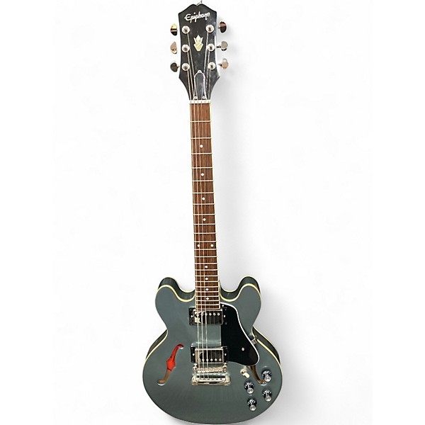 Used Epiphone ES339 Pelham Blue Hollow Body Electric Guitar