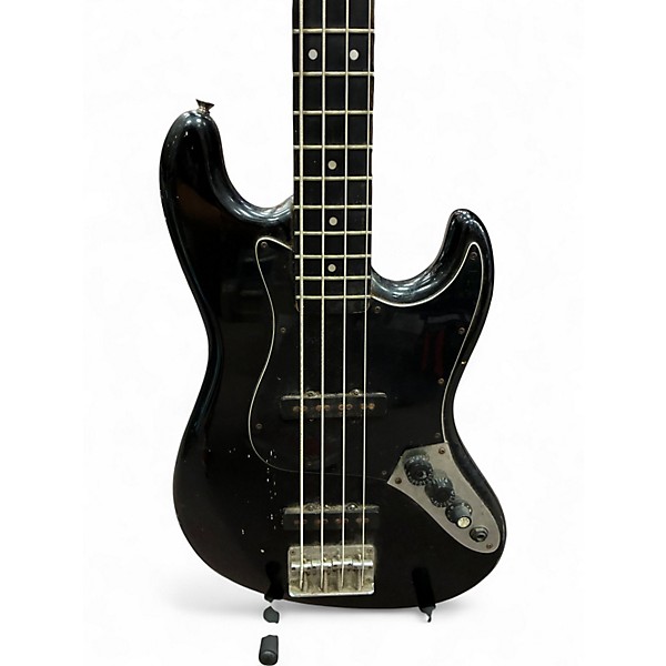 Used Biscayne Four Miami Series Black Electric Bass Guitar