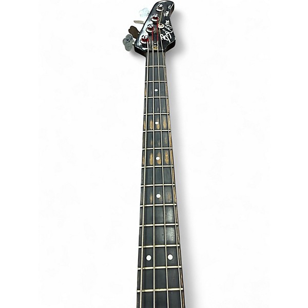 Used Biscayne Four Miami Series Black Electric Bass Guitar
