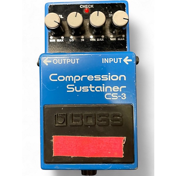Used BOSS CS3 Compressor Sustainer Effect Pedal