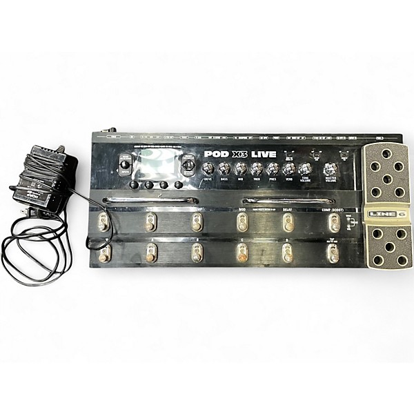 Used Line 6 Pod X3 Live Amp Modeler Effect Processor