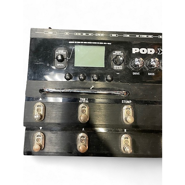 Used Line 6 Pod X3 Live Amp Modeler Effect Processor
