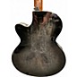 Used Mitchell MX430QAB Midnight Black Edge Burst Acoustic Electric Guitar