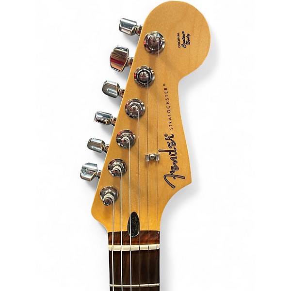 Used Fender Modern Player Stratocaster HSS Red Solid Body Electric Guitar