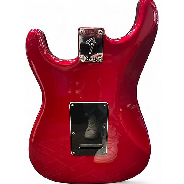 Used Fender Modern Player Stratocaster HSS Red Solid Body Electric Guitar