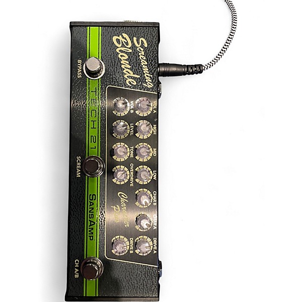 Used Tech 21 SCREAMING BLONDE Effect Pedal
