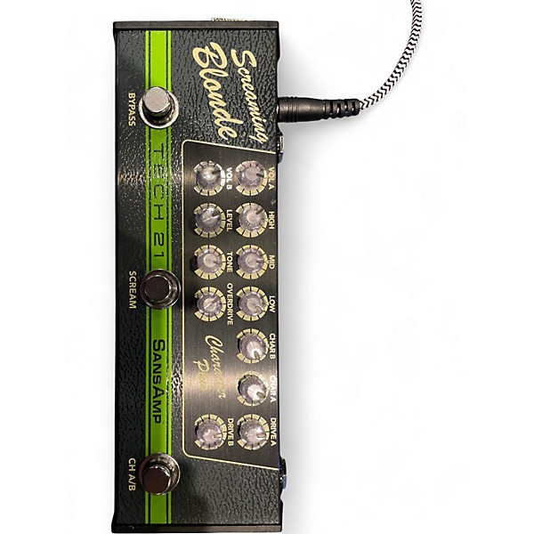 Used Tech 21 SCREAMING BLONDE Effect Pedal