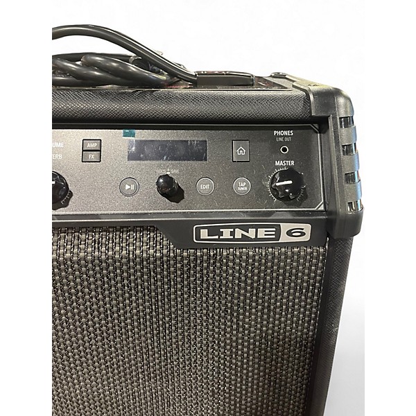 Used Line 6 Spider V 30 MKII 30W 1x8 Guitar Combo Amp Black Guitar Combo Amp