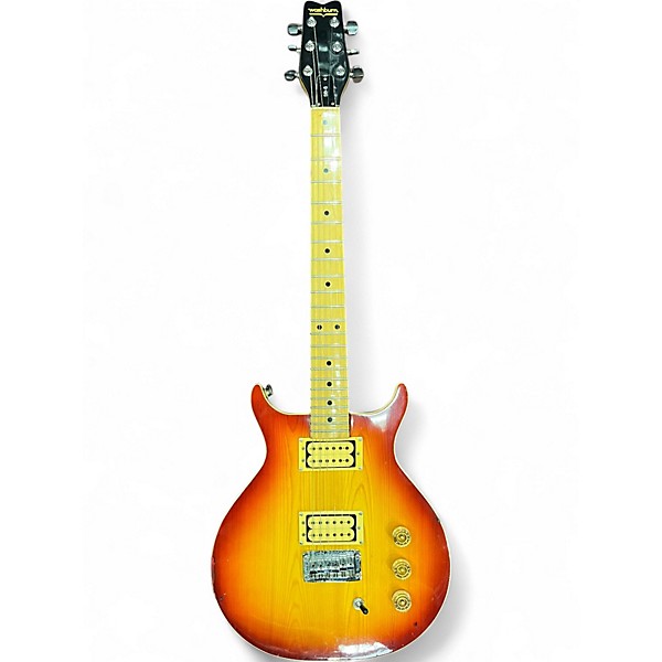 Used Washburn SB-8 Honey Burst Solid Body Electric Guitar