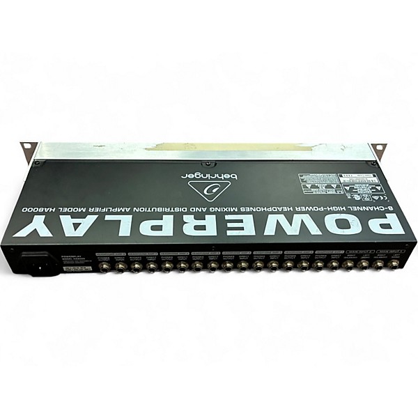 Used Behringer Powerplay PRO 8 HA8000 Headphone Amp