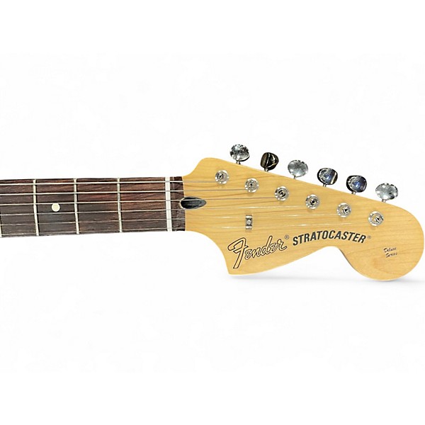 Used 2023 Fender Tom Delonge Signature Stratocaster Surf Green Solid Body Electric Guitar