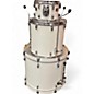 Used Yamaha 3 Piece Stage Custom Olympic White Drum Kit