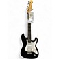 Used Donner Standard S-Style Black Solid Body Electric Guitar thumbnail