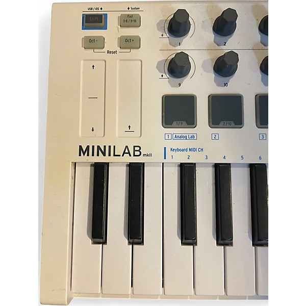 Used Arturia MiniLab MK2 Mini Hybrid MIDI Controller