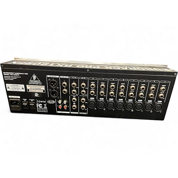 Used Behringer Eurorack Rx1202FX Digital Mixer