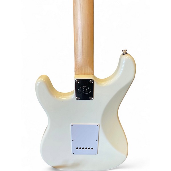 Used SX VINTAGE SERIES CUSTOM HANDMADE WHITE Solid Body Electric Guitar