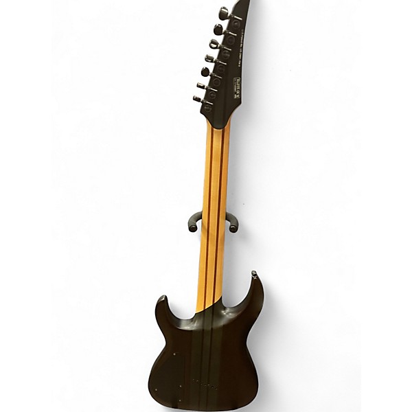 Used Legator Ninja R Multi Scale 7 trans olive Solid Body Electric Guitar