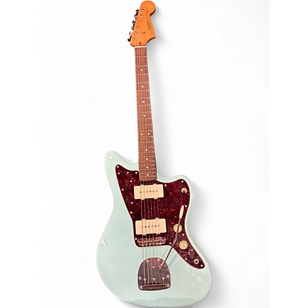 Used Squier Classic Vibe 60s Jazzmaster Blue Solid Body Electric Guitar